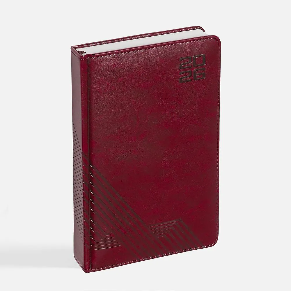 Ежедневник Faro, датированный, бордовый заказать онлайн с вашим дизайном на заказ в Москве и области