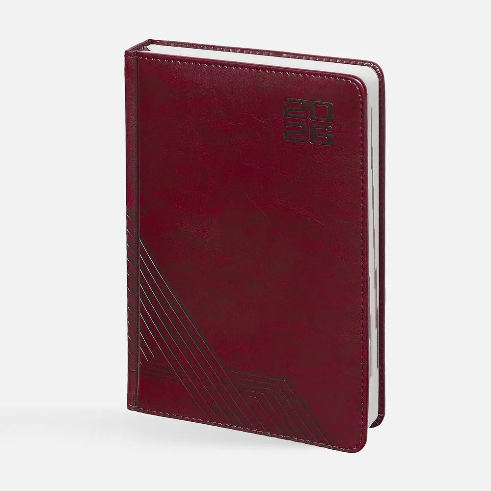 Ежедневник Faro, датированный, бордовый заказать онлайн с вашим дизайном на заказ в Москве и области