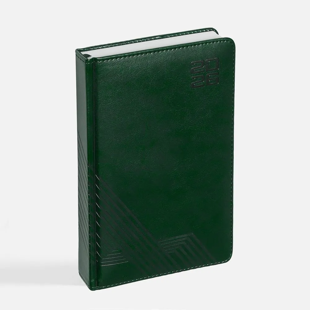 Ежедневник Faro, датированный, темно-зеленый заказать онлайн с вашим дизайном на заказ в Москве и области