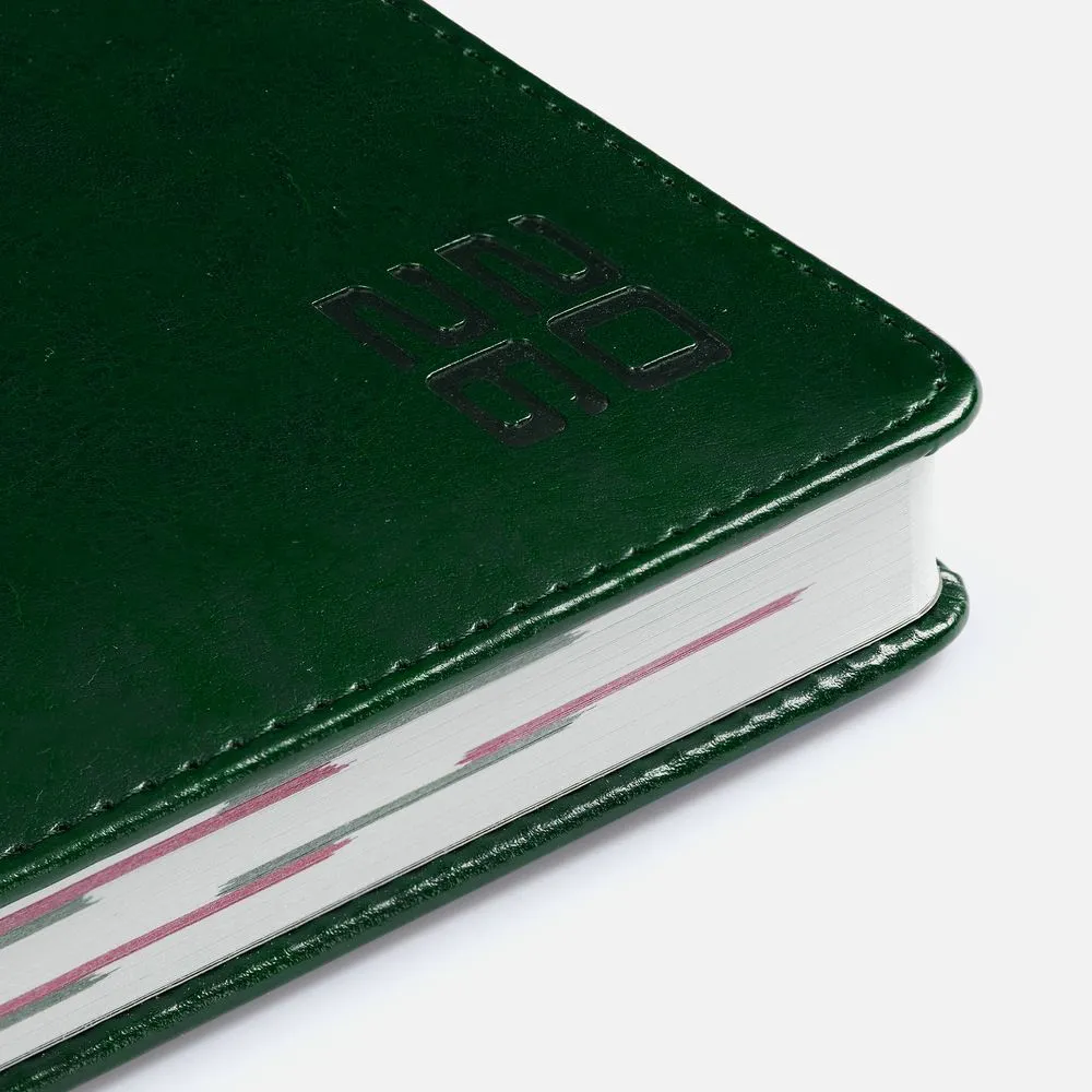 Ежедневник Faro, датированный, темно-зеленый заказать онлайн с вашим дизайном на заказ в Москве и области