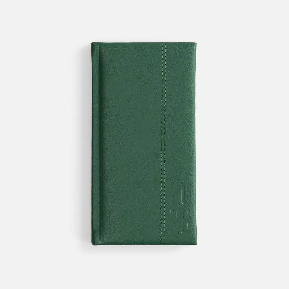 Еженедельник Baza, датированный, зеленый заказать онлайн с вашим дизайном на заказ в Москве и области