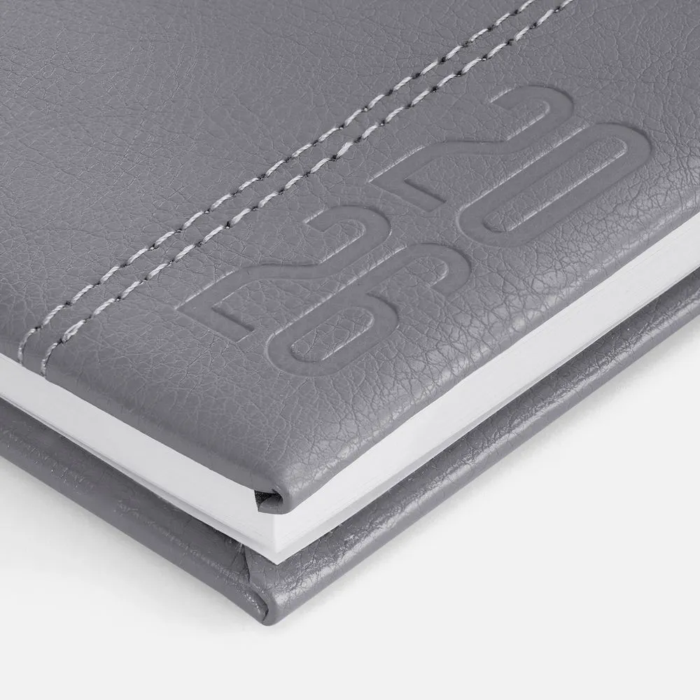 Еженедельник Baza, датированный, серый заказать онлайн с вашим дизайном на заказ в Москве и области