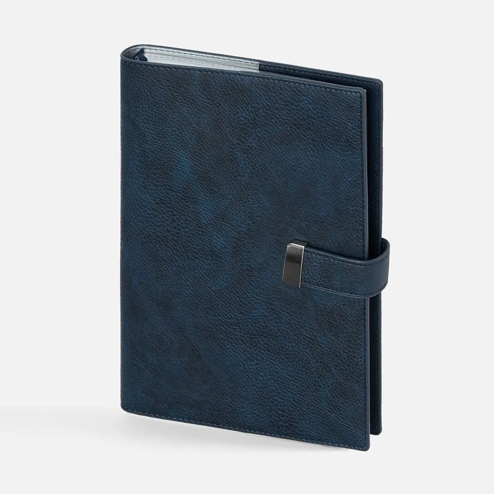 Ежедневник Repute, недатированный, синий заказать онлайн с вашим дизайном на заказ в Москве и области