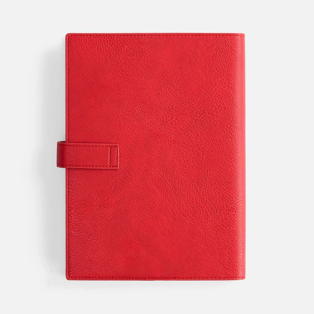 Ежедневник Repute, недатированный, красный заказать онлайн с вашим дизайном на заказ в Москве и области