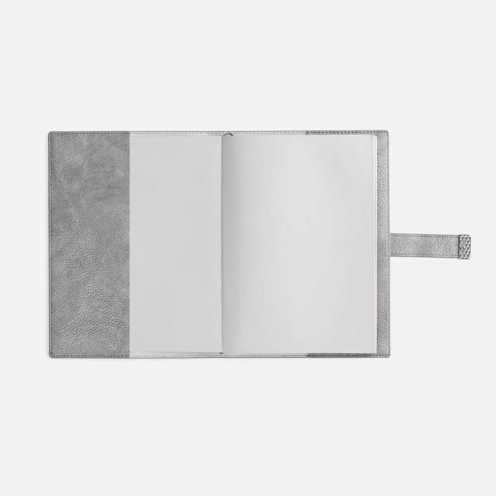 Ежедневник Repute, недатированный, серый заказать онлайн с вашим дизайном на заказ в Москве и области