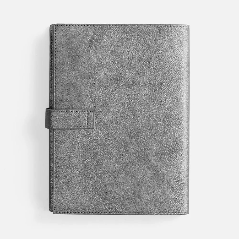 Ежедневник Repute, недатированный, серый заказать онлайн с вашим дизайном на заказ в Москве и области