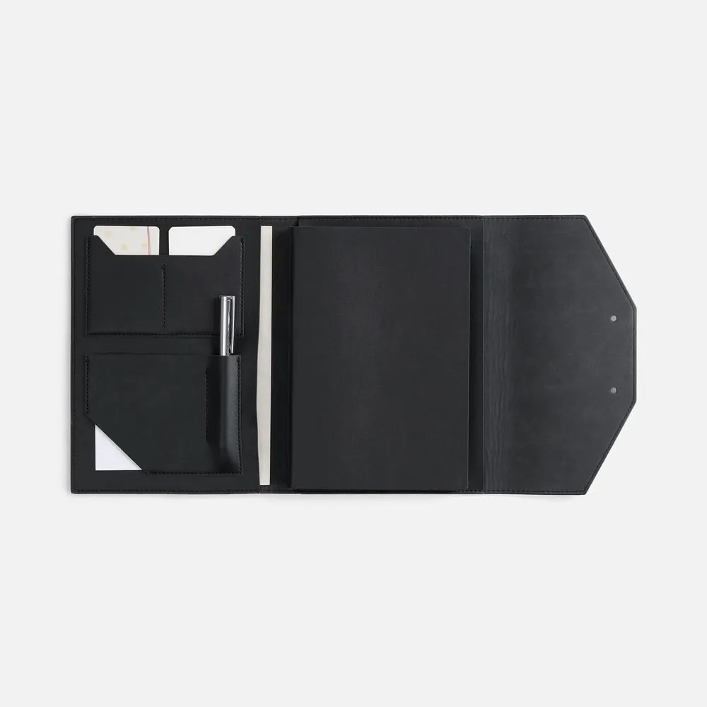 Ежедневник-органайзер Clean Slate, недатированный, черный заказать онлайн с вашим дизайном на заказ в Москве и области