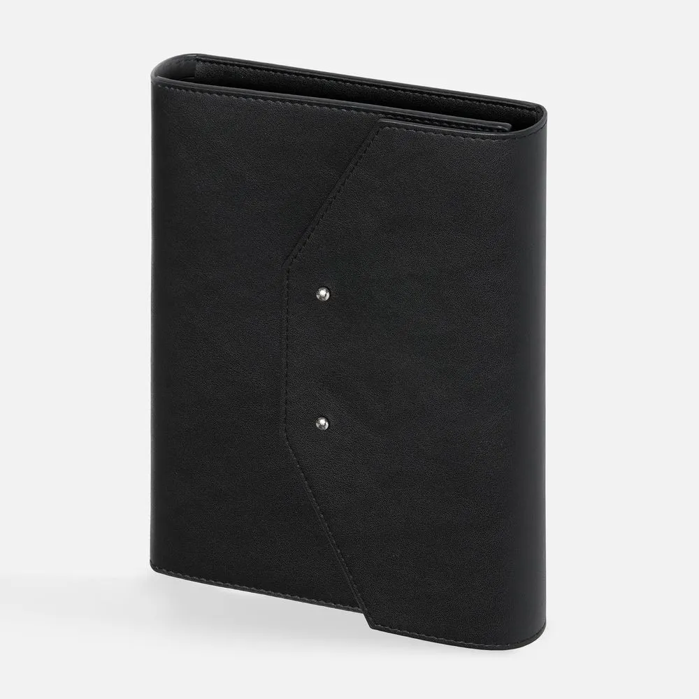 Ежедневник-органайзер Clean Slate, недатированный, черный заказать онлайн с вашим дизайном на заказ в Москве и области