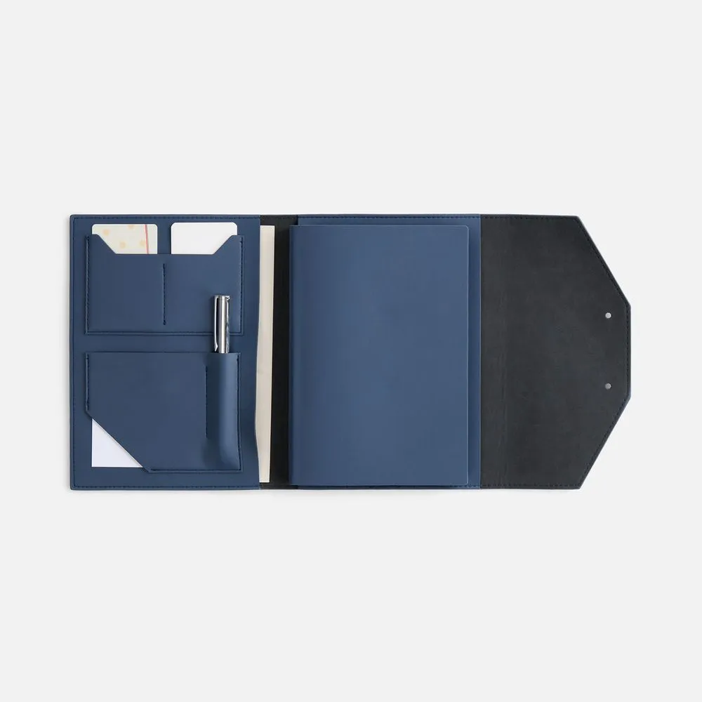 Ежедневник-органайзер Clean Slate, недатированный, синий заказать онлайн с вашим дизайном на заказ в Москве и области