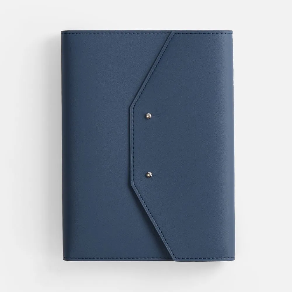 Ежедневник-органайзер Clean Slate, недатированный, синий заказать онлайн с вашим дизайном на заказ в Москве и области