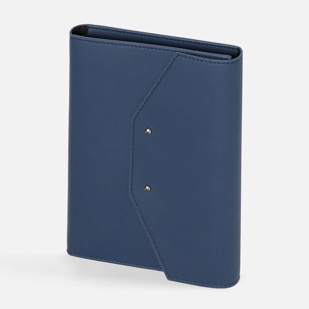 Ежедневник-органайзер Clean Slate, недатированный, синий заказать онлайн с вашим дизайном на заказ в Москве и области