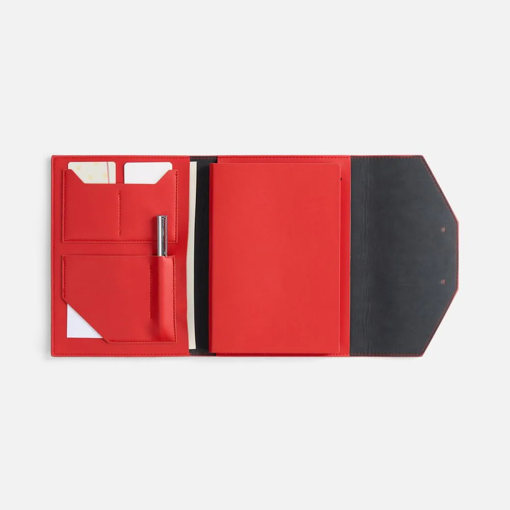 Ежедневник-органайзер Clean Slate, недатированный, красный заказать онлайн с вашим дизайном на заказ в Москве и области