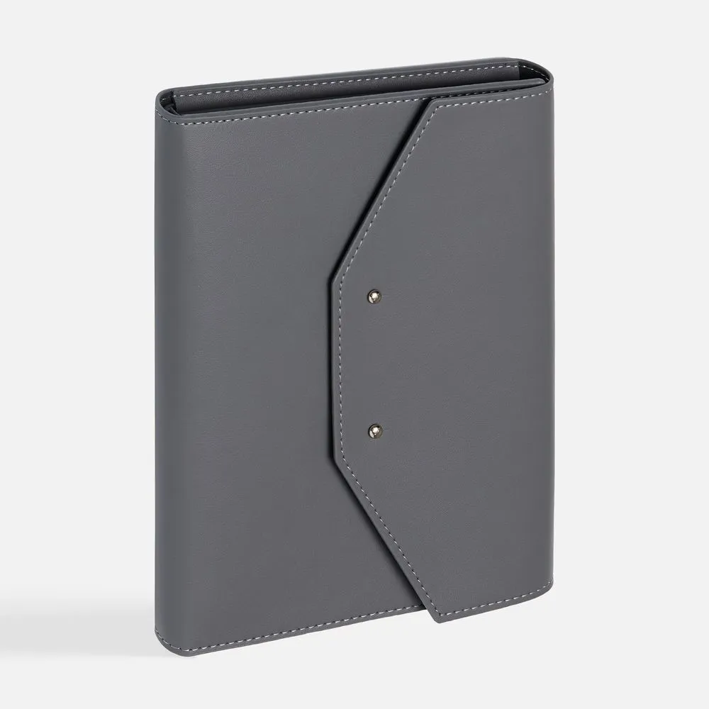 Ежедневник-органайзер Clean Slate, недатированный, серый заказать онлайн с вашим дизайном на заказ в Москве и области