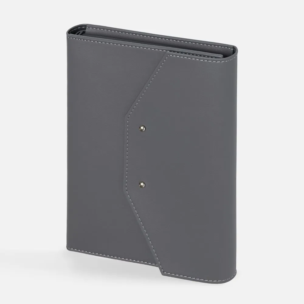 Ежедневник-органайзер Clean Slate, недатированный, серый заказать онлайн с вашим дизайном на заказ в Москве и области