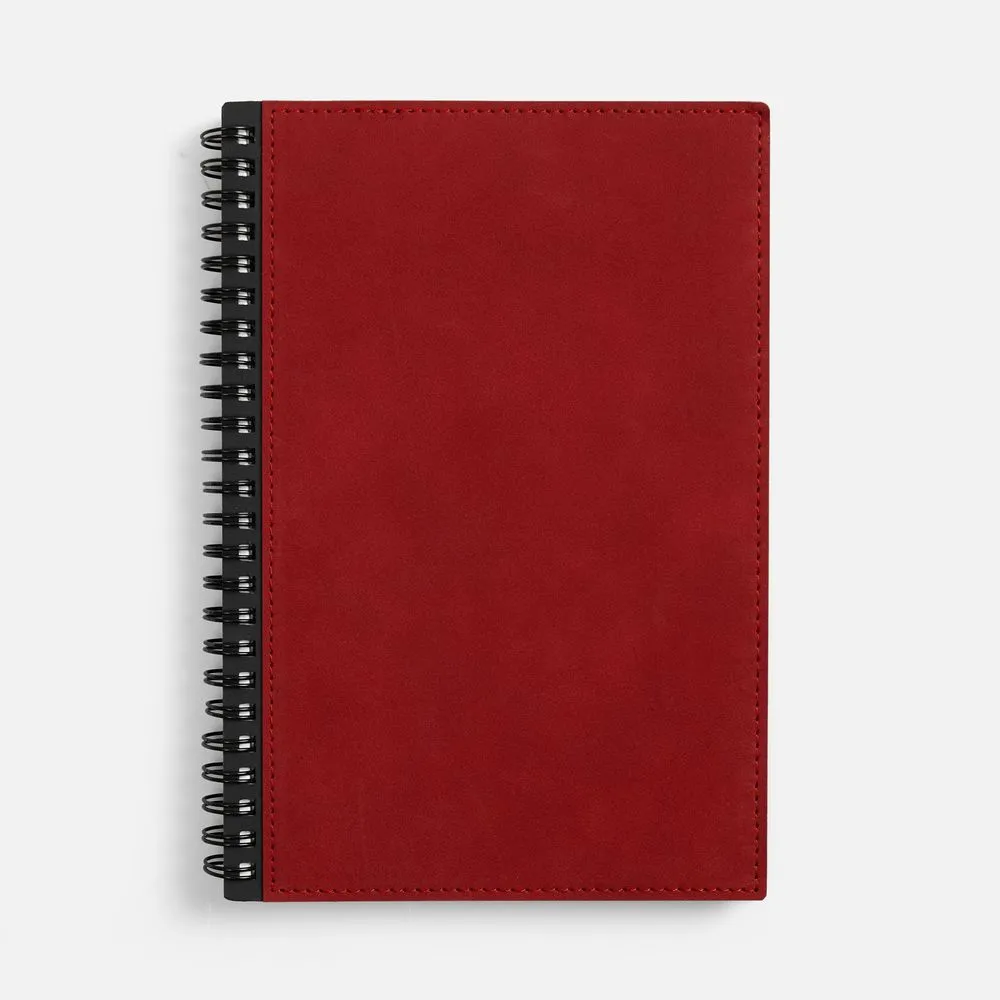 Ежедневник Notera, недатированный, красный заказать онлайн с вашим дизайном на заказ в Москве и области