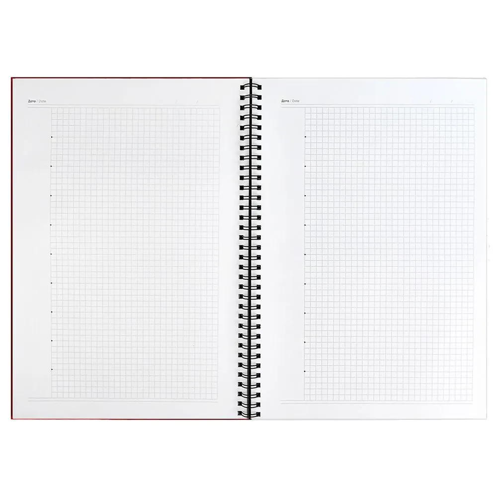 Ежедневник Notera, недатированный, красный заказать онлайн с вашим дизайном на заказ в Москве и области