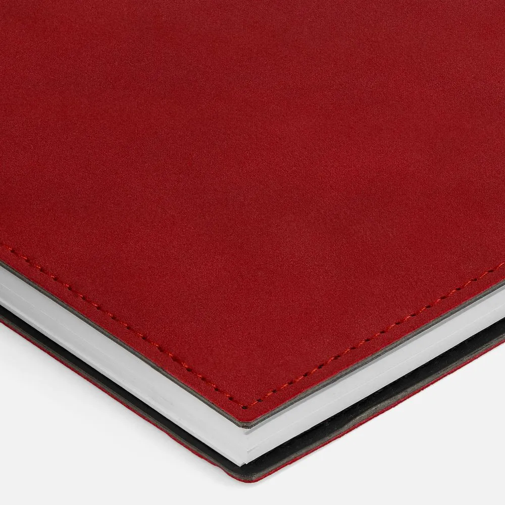 Ежедневник Notera, недатированный, красный заказать онлайн с вашим дизайном на заказ в Москве и области