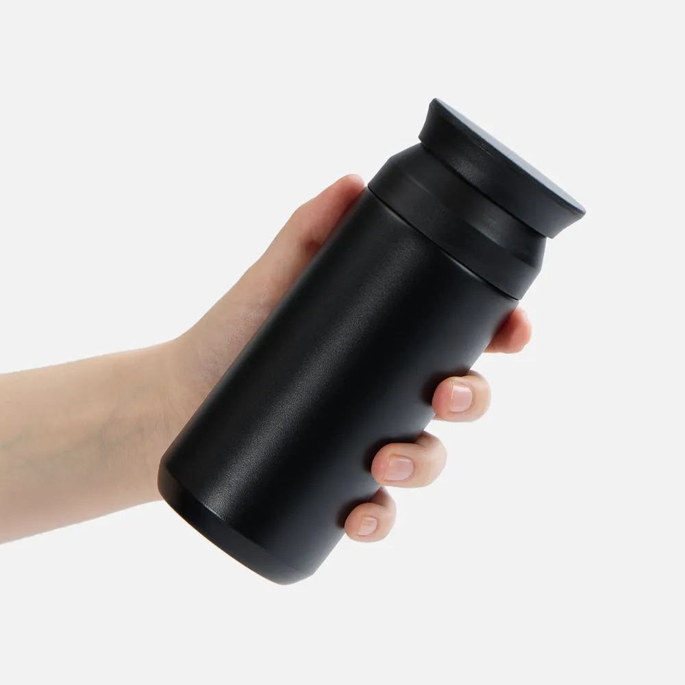 Термостакан Bau с ситечком, черный заказать онлайн с вашим дизайном на заказ в Москве и области