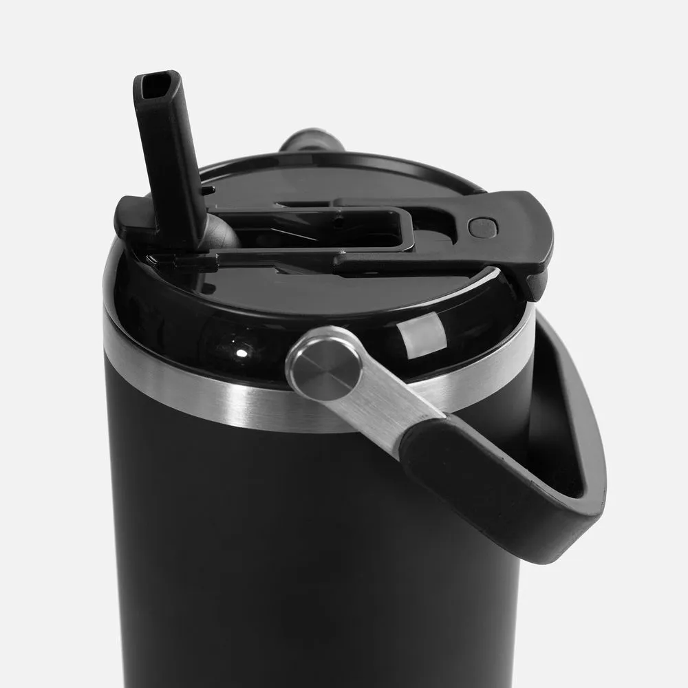 Термостакан Big Boss, черный заказать онлайн с вашим дизайном на заказ в Москве и области