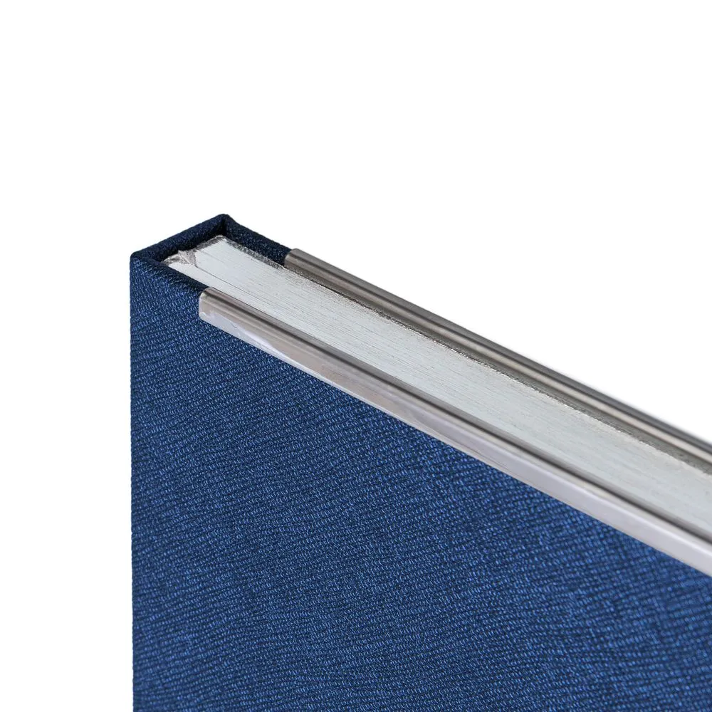 Ежедневник Frame Metal, недатированный, синий заказать онлайн с вашим дизайном на заказ в Москве и области