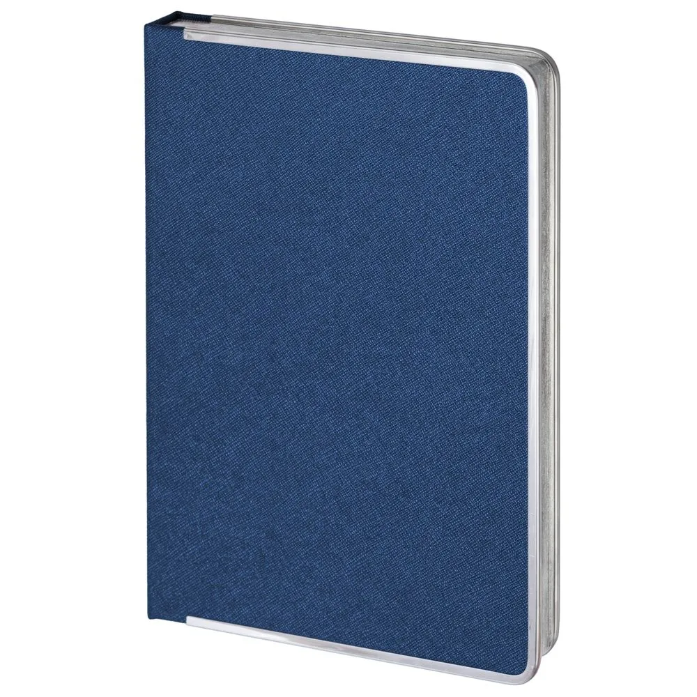 Ежедневник Frame Metal, недатированный, синий заказать онлайн с вашим дизайном на заказ в Москве и области
