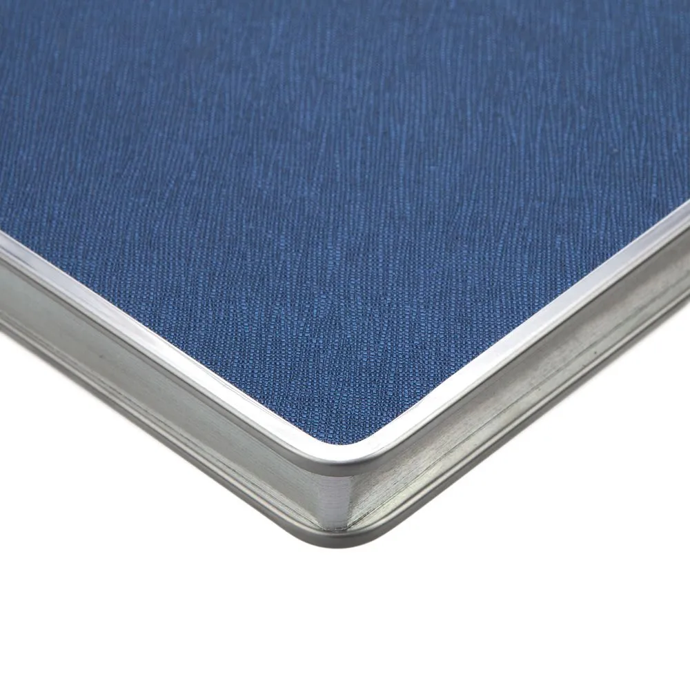 Ежедневник Frame Metal, недатированный, синий заказать онлайн с вашим дизайном на заказ в Москве и области