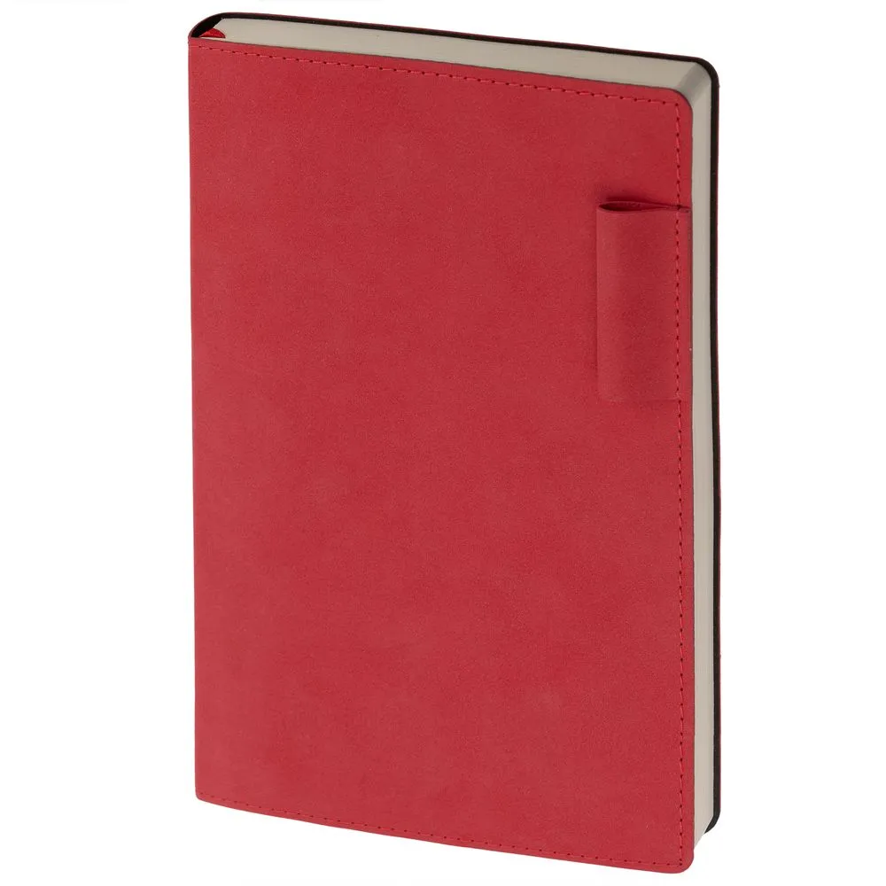 Ежедневник Lable, недатированный, красный заказать онлайн с вашим дизайном на заказ в Москве и области