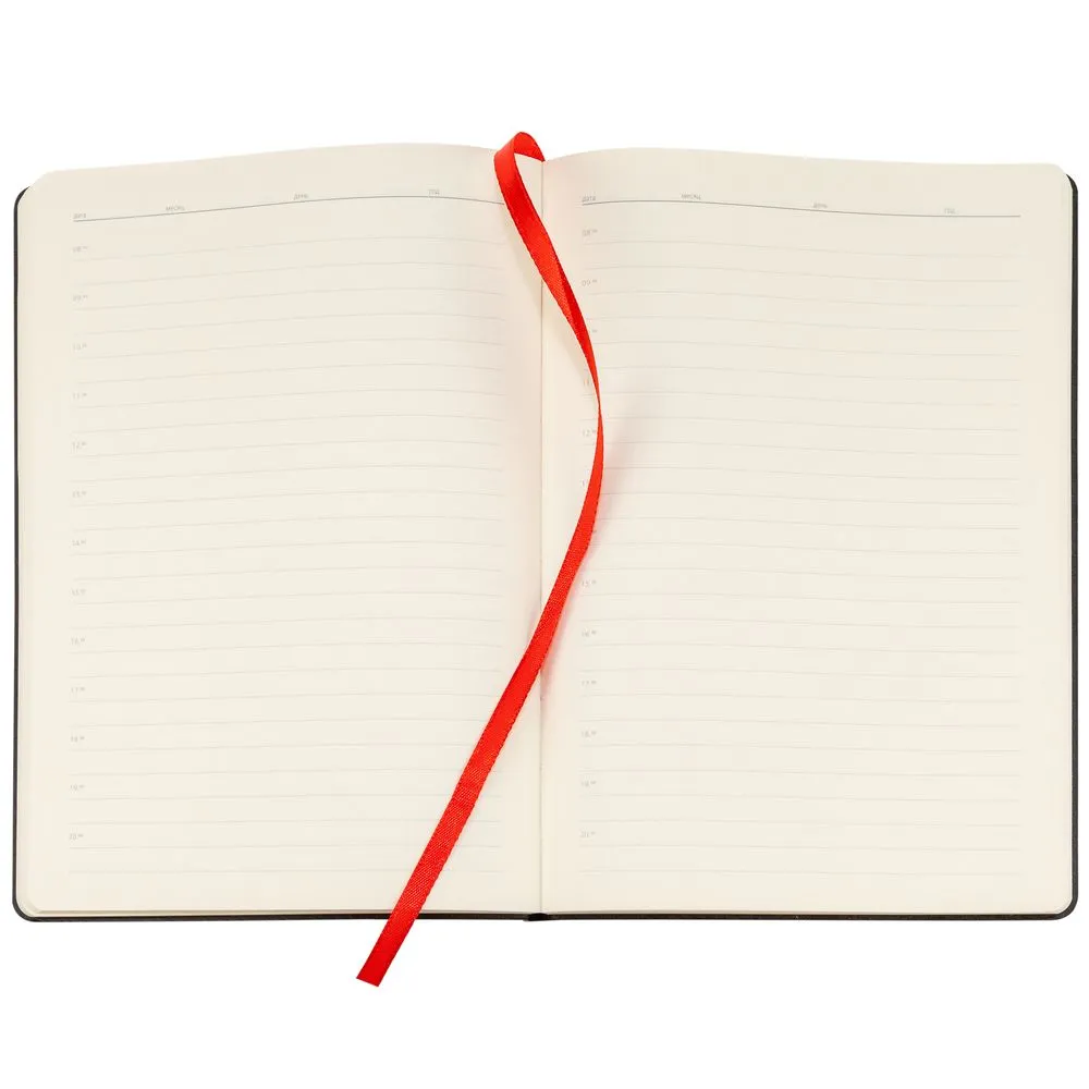 Ежедневник Lable, недатированный, красный заказать онлайн с вашим дизайном на заказ в Москве и области