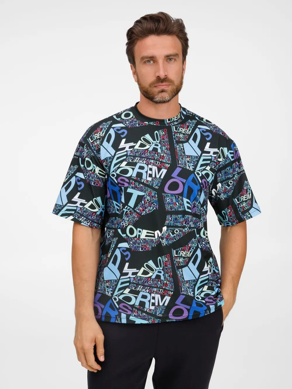 Футболка из бифлекса Morfiss с полной запечаткой на заказ заказать онлайн с вашим дизайном на заказ в Москве и области