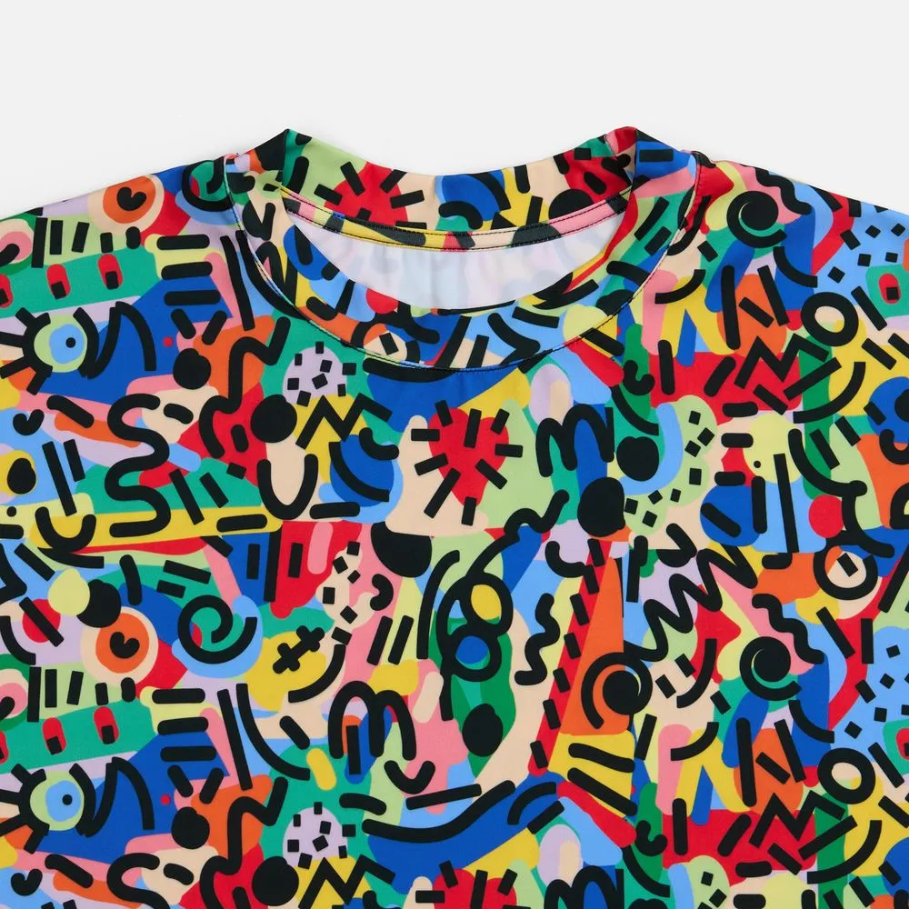 Футболка из бифлекса Morfiss с полной запечаткой на заказ заказать онлайн с вашим дизайном на заказ в Москве и области