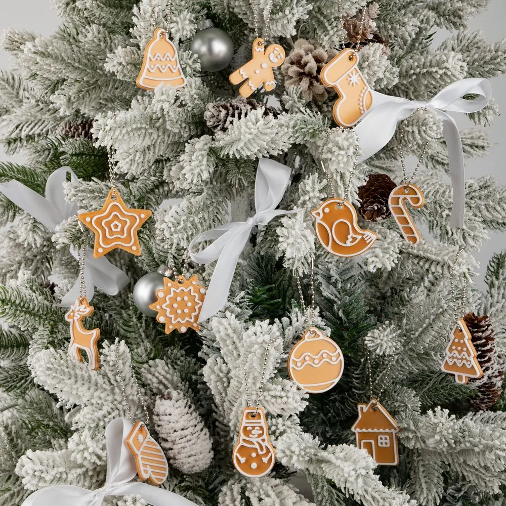 Мини-подвеска «Пряник», 3D-печать на заказ, елочка заказать онлайн с вашим дизайном на заказ в Москве и области