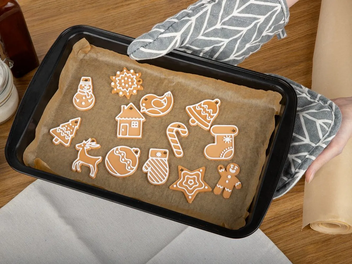 Мини-подвеска «Пряник», 3D-печать на заказ, варежка заказать онлайн с вашим дизайном на заказ в Москве и области