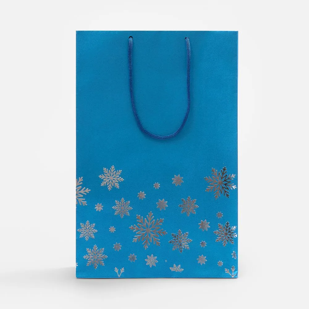 Пакет Wintry, синий заказать онлайн с вашим дизайном на заказ в Москве и области