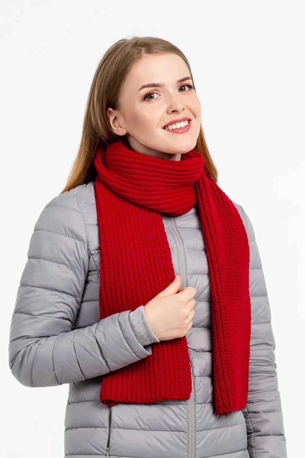 Шарф Nordkapp, глубокий красный заказать онлайн с вашим дизайном на заказ в Москве и области