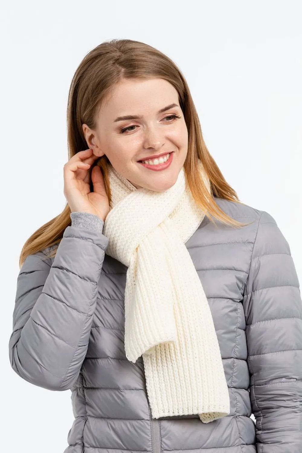 Шарф Nordkapp, белый (молочный) заказать онлайн с вашим дизайном на заказ в Москве и области