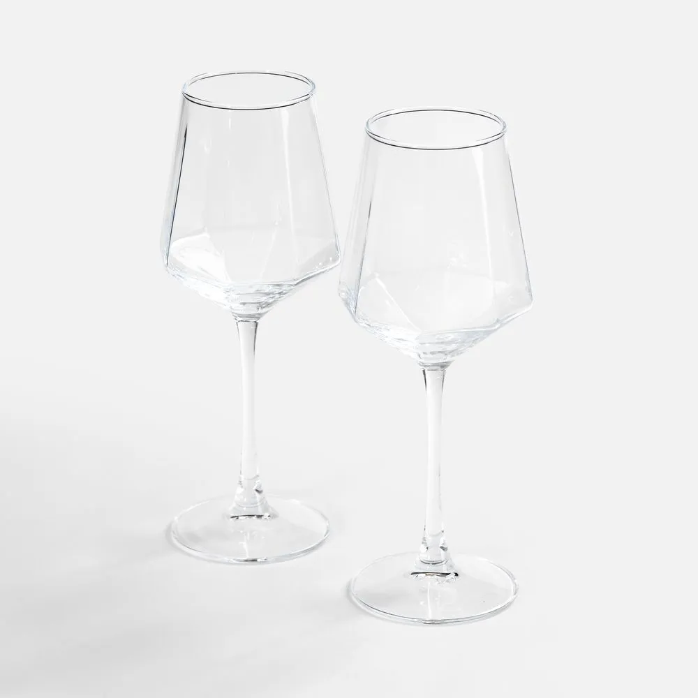 Набор из 2 бокалов для вина Fasetti заказать онлайн с вашим дизайном на заказ в Москве и области