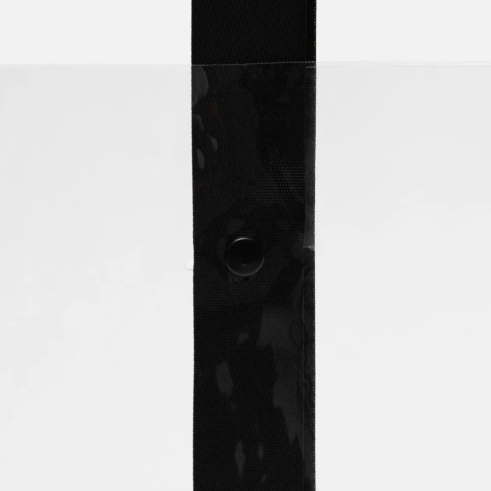 Шопер Clear Fest, ver.2, прозрачный с черными ручками заказать онлайн с вашим дизайном на заказ в Москве и области