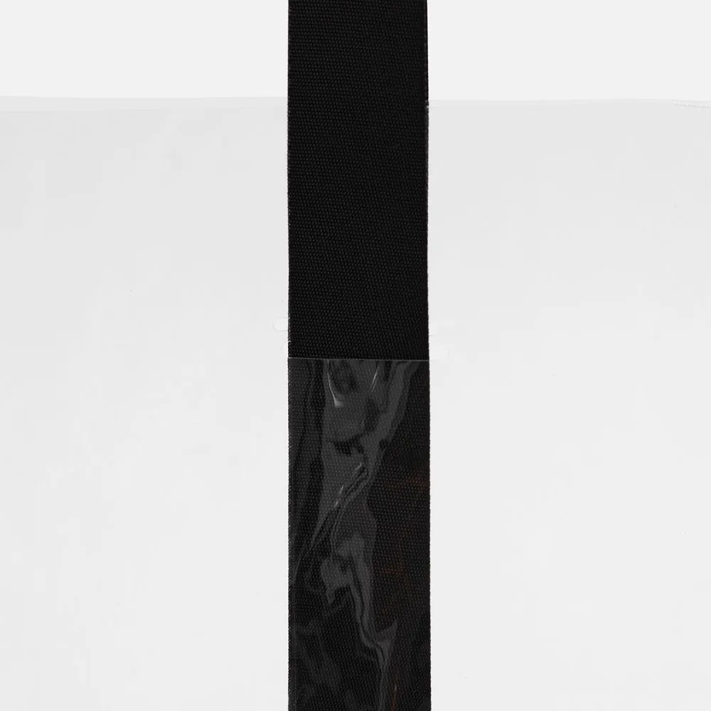 Шопер Clear Fest, ver.2, прозрачный с черными ручками заказать онлайн с вашим дизайном на заказ в Москве и области