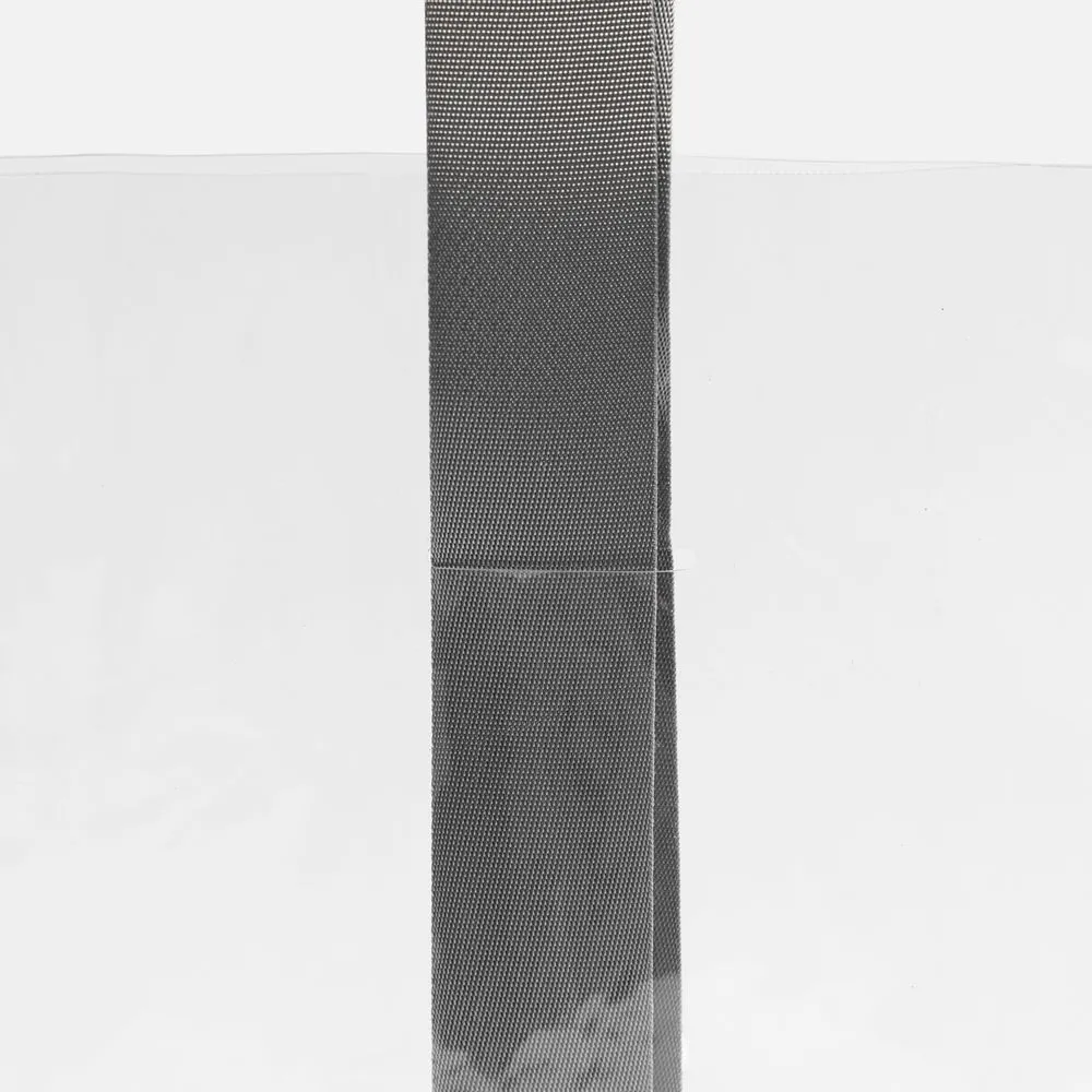 Шопер Clear Fest, ver.2, прозрачный с серыми ручками заказать онлайн с вашим дизайном на заказ в Москве и области