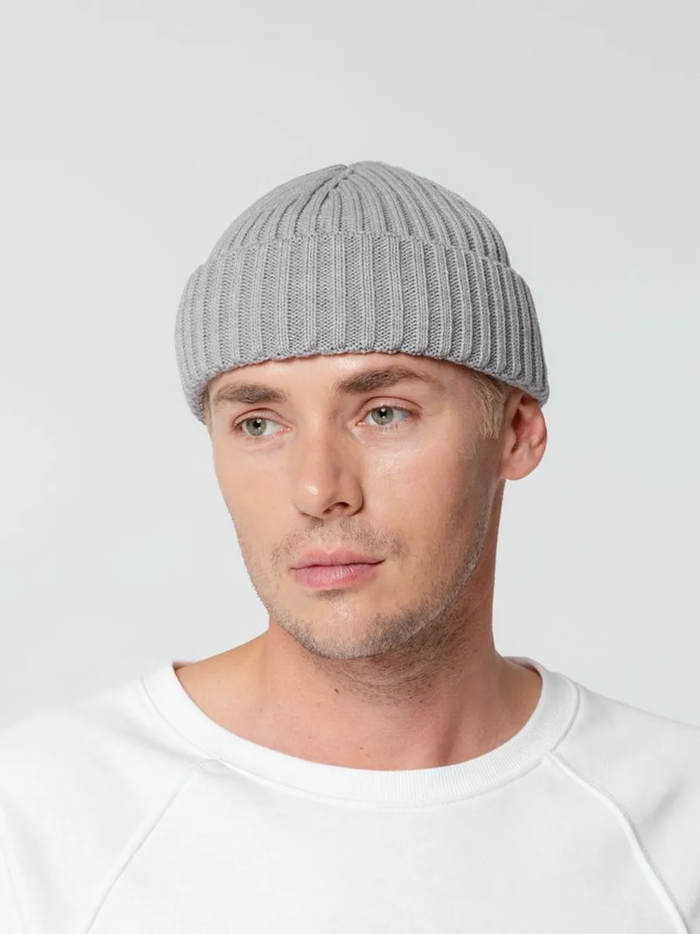 Шапка Hipsta, серебрито-серый меланж заказать онлайн с вашим дизайном на заказ в Москве и области