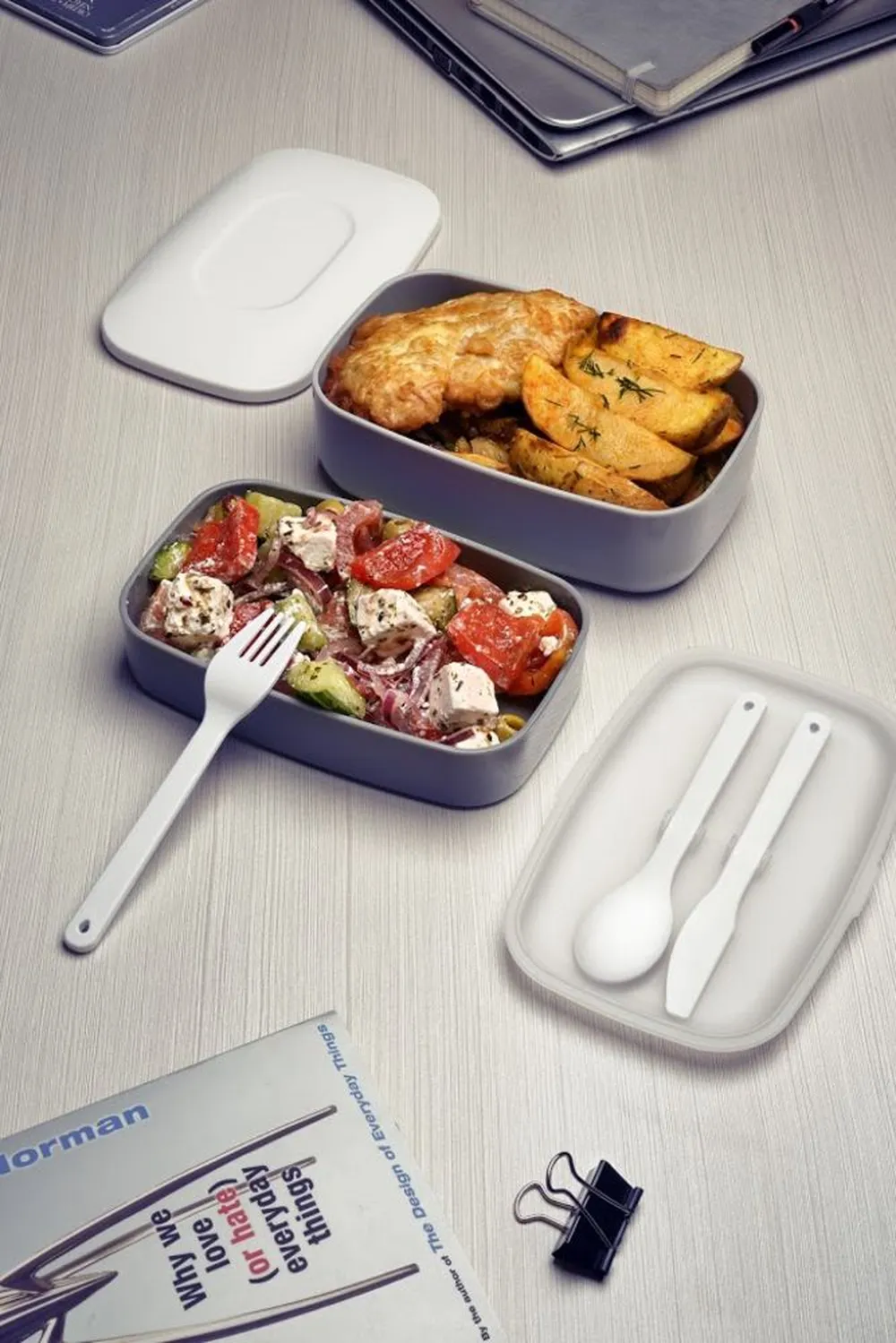 Набор ланчбоксов в термосумке Takk Mamma, бирюзовый заказать онлайн с вашим дизайном на заказ в Москве и области