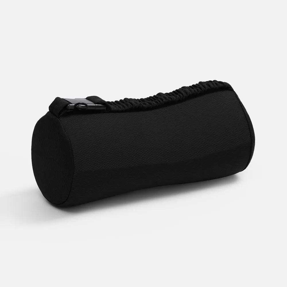 Подушка автомобильная на подголовник Roadie, черная заказать онлайн с вашим дизайном на заказ в Москве и области