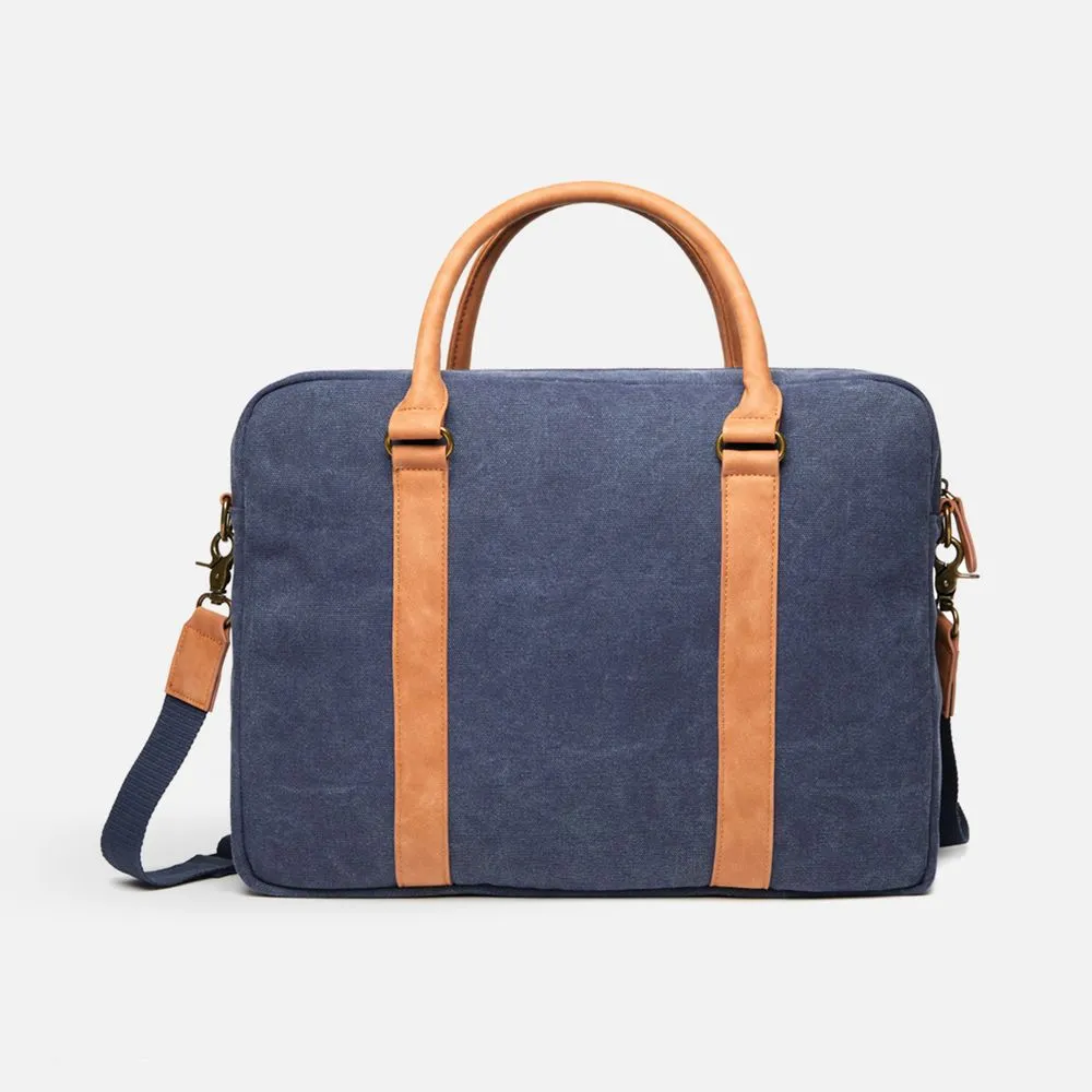 Сумка для ноутбука Bosler, синяя заказать онлайн с вашим дизайном на заказ в Москве и области