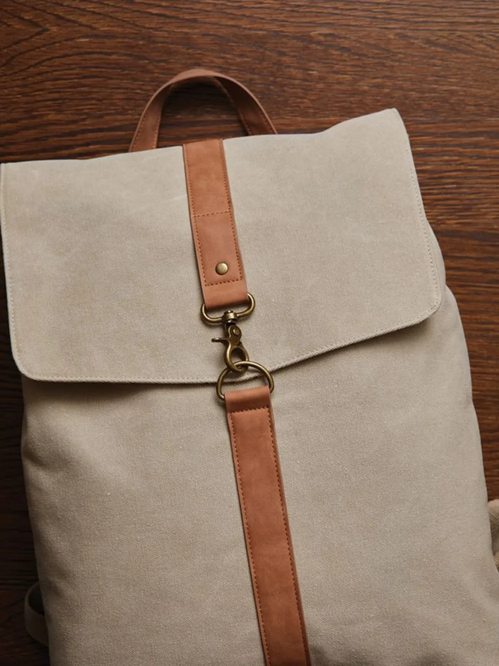 Рюкзак Bosler, бежевый заказать онлайн с вашим дизайном на заказ в Москве и области