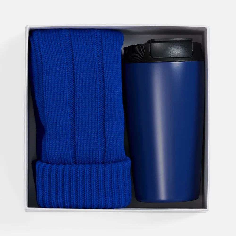 Набор Knitizen, синий заказать онлайн с вашим дизайном на заказ в Москве и области