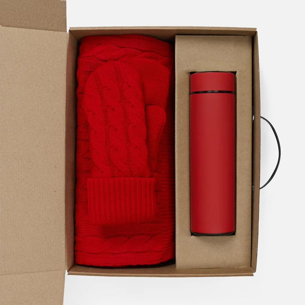 Набор Wintrish, красный заказать онлайн с вашим дизайном на заказ в Москве и области