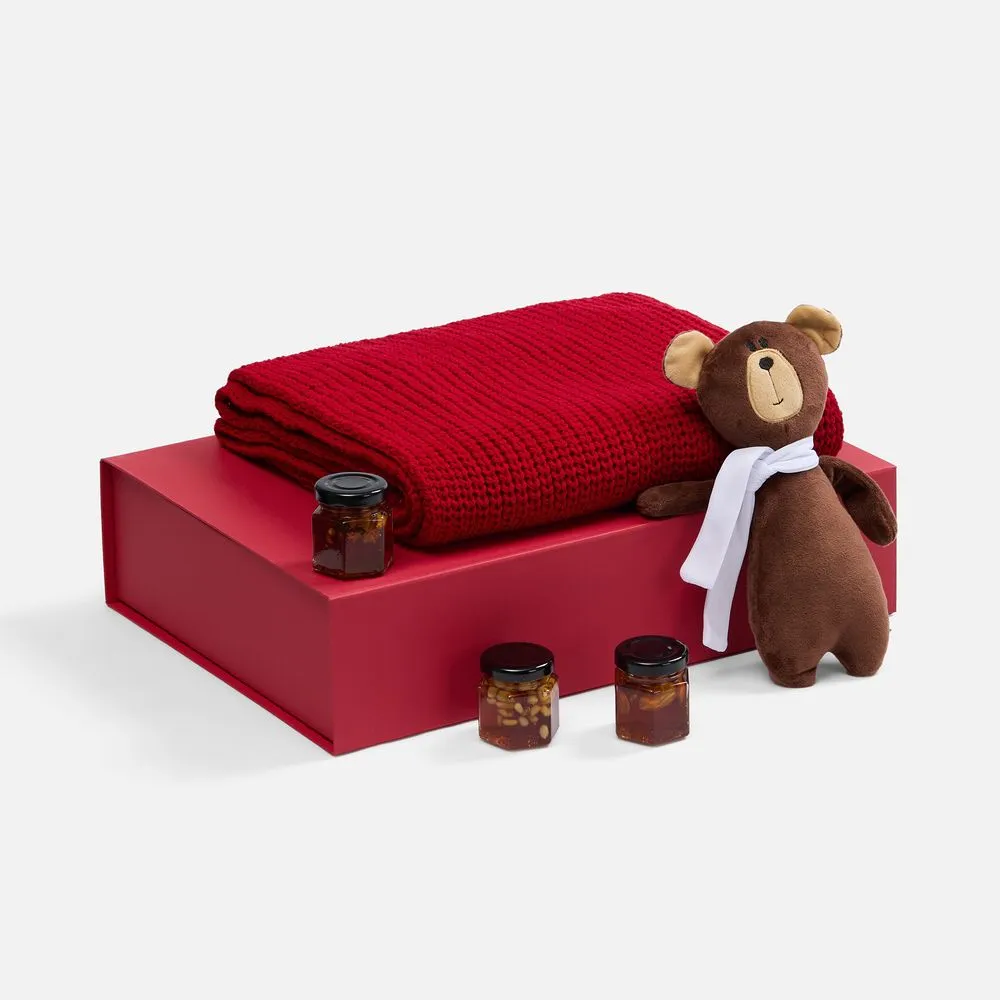 Набор WinterWish, красный заказать онлайн с вашим дизайном на заказ в Москве и области