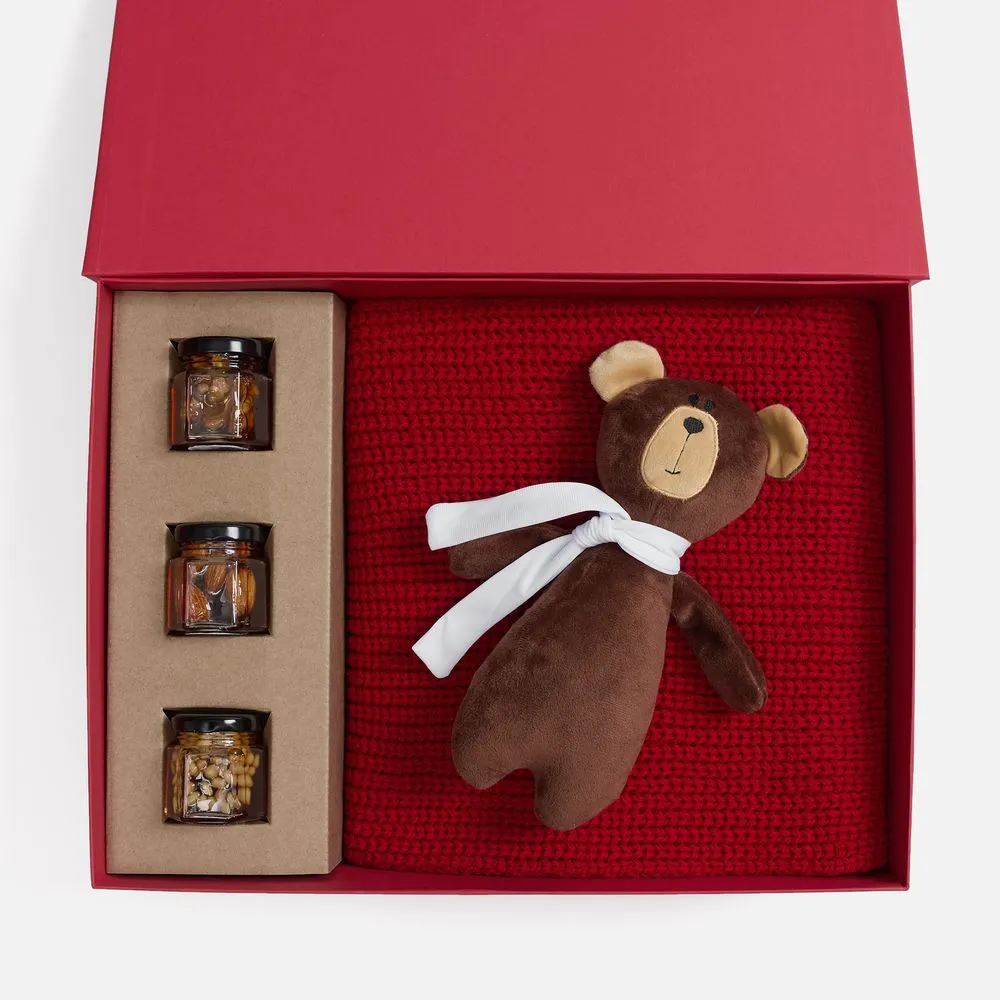 Набор WinterWish, красный заказать онлайн с вашим дизайном на заказ в Москве и области