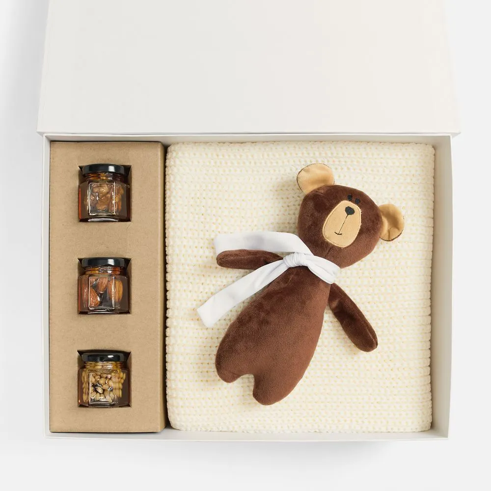 Набор WinterWish, белый заказать онлайн с вашим дизайном на заказ в Москве и области