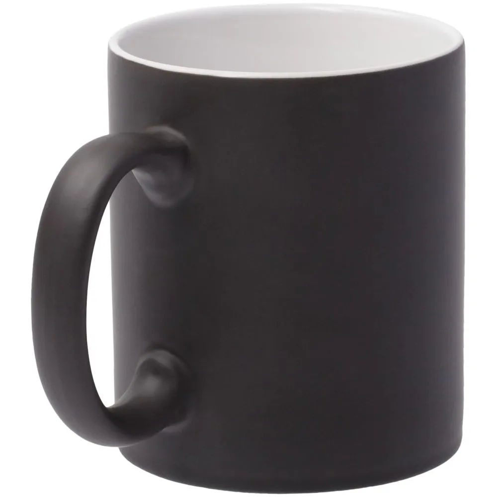 Кружка Promo матовая, черная заказать онлайн с вашим дизайном на заказ в Москве и области